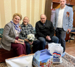 В преддверии 9 мая глава Мокшанского района Алевтина Решетченко посетила участника ВОВ